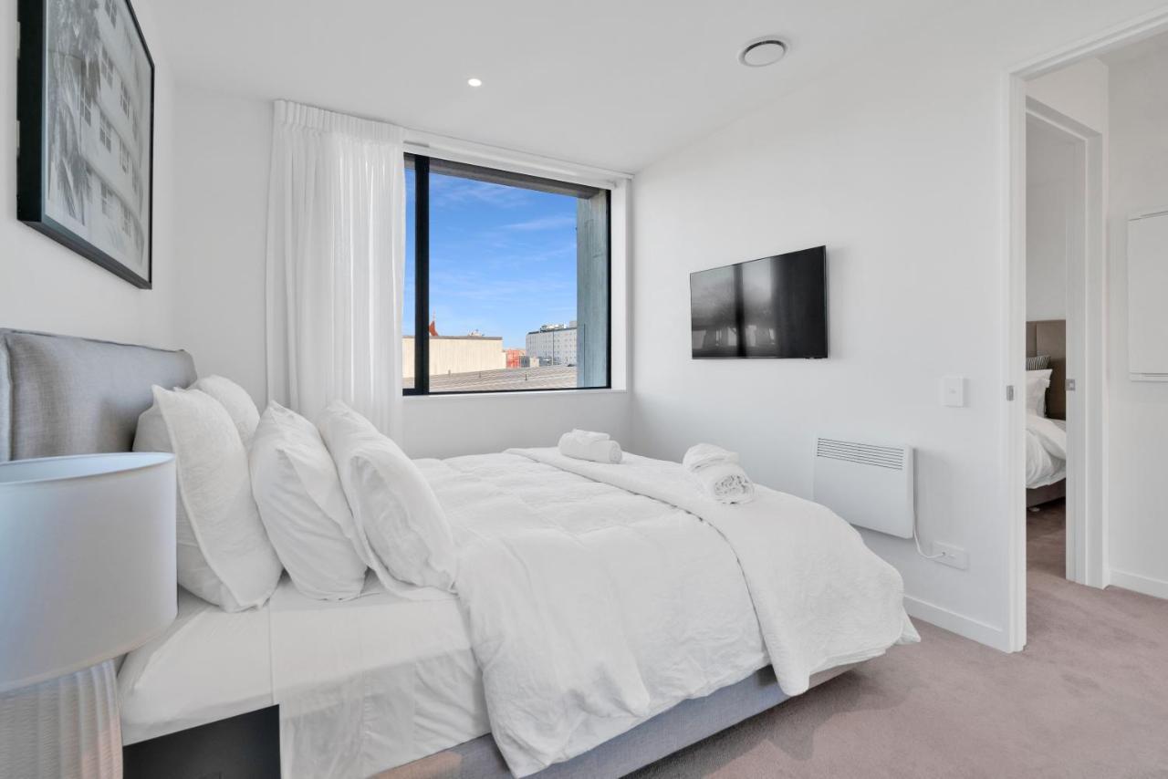 Top Floor Luxury City Central W Sunny Balcony Christchurch Zewnętrze zdjęcie