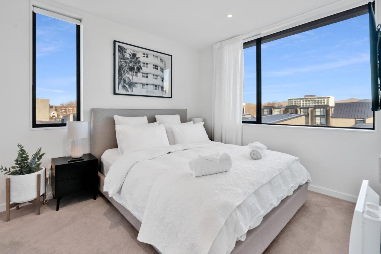 Top Floor Luxury City Central W Sunny Balcony Christchurch Zewnętrze zdjęcie