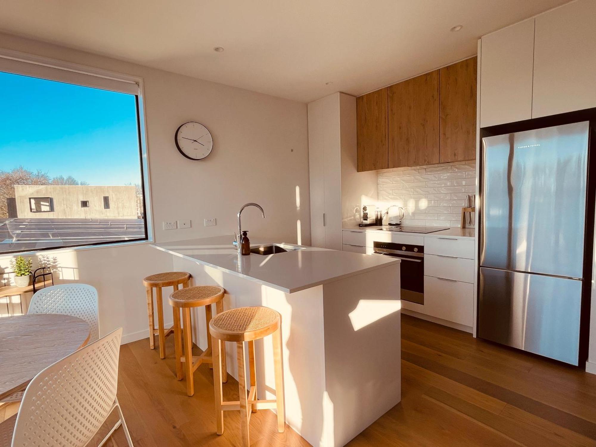 Top Floor Luxury City Central W Sunny Balcony Christchurch Zewnętrze zdjęcie